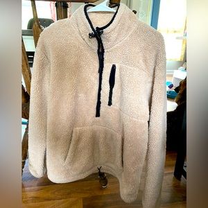 PINK Sherpa pullover